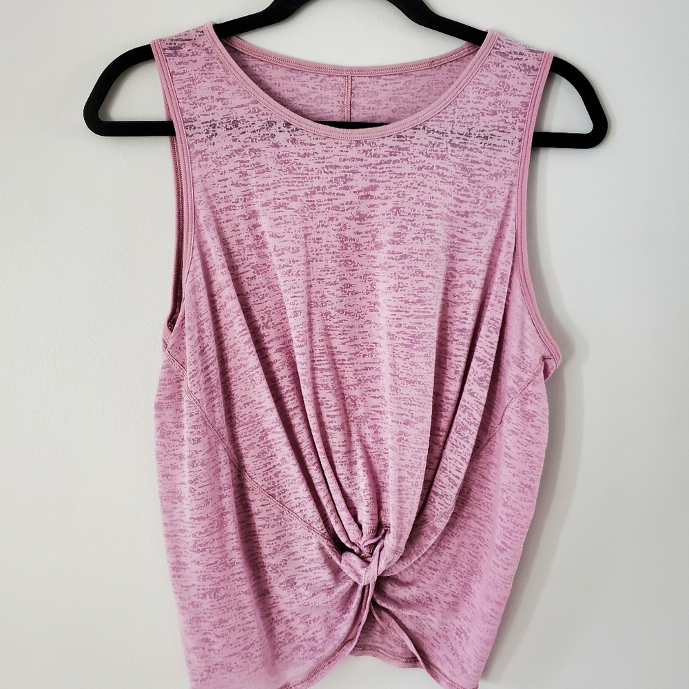 Lululemon twist tie crop tank